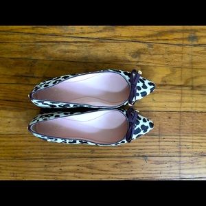 Kate Spade cheetah print flats